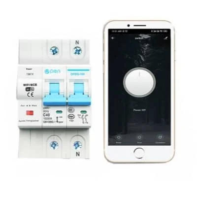 Smart Specs  2P 40A Remote Control Wifi Circuit Breaker /Smart Switch overload ,short circuit protection for Smart home
