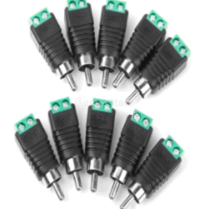 Male Plug for CCTV