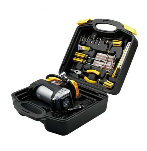 Mini portable 12v 120w 150psi car air compressor/ car air pump/ automatic tire inflator - Image 3