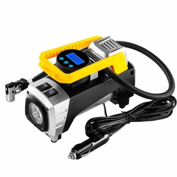 Mini portable 12v 120w 150psi car air compressor/ car air pump/ automatic tire inflator - Image 3