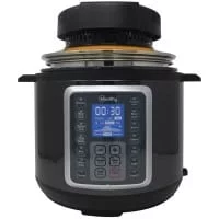 Mealthy CrispLid NEW, converts any  6 or 8 quart electric pressure Pot into air Fryer - Image 2