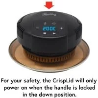 Mealthy CrispLid NEW, converts any  6 or 8 quart electric pressure Pot into air Fryer - Image 3