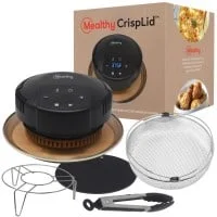 Mealthy CrispLid NEW, converts any  6 or 8 quart electric pressure Pot into air Fryer - Image 4