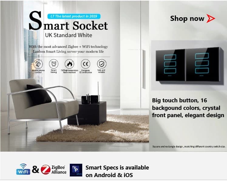 10A 3-Way Wifi Switch