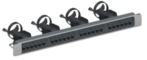 SYSTIMAX  24-PORT FLAT CAT6+ PATCH PANEL - Image 2
