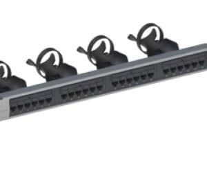SYSTIMAX  24-PORT FLAT CAT6+ PATCH PANEL