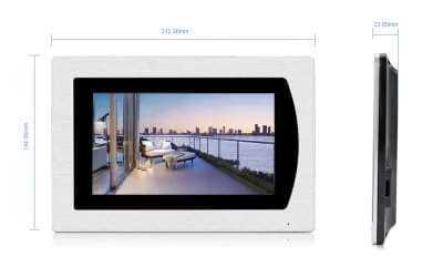 7 Inch Video Doorbell, High Definition Video Quality, 2-Way Audio,  Motion Detection and Alerts, PoE, SD - Image 4