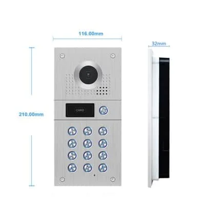 Smart Video Doorbell, 10 Inch, Connects With Your Smart Specs App, SD Card, Motion Sensor etc - Image 2