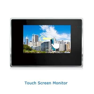 7 Inch Smart Ring Video Doorbell, Connects Smart Specs App, SD Card, Motion Sensor, PoE Powered, IP66, IR