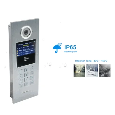 7 Inch Smart Ring Video Doorbell, Connects Smart Specs App, SD Card, Motion Sensor, PoE Powered, IP66, IR - Image 5