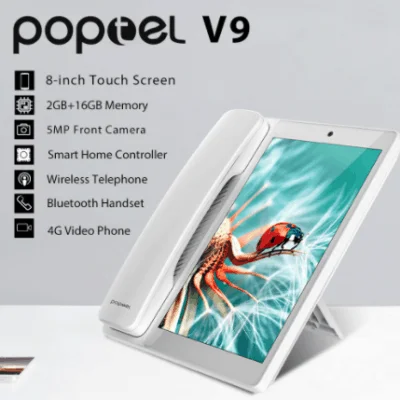 8 Inch Cordless Smart Phone 4G VoLTE LTE SIM Card Fixed Wireless Desktop Phone - Image 4