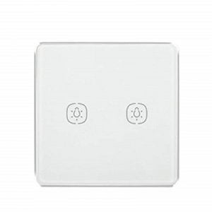 2-Way Smart Home zigbee Switch(No Neutral Wire Required),  Wifi Enabled, Support Smart Specs App, Alexa, and Google Assistant