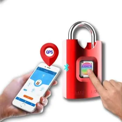 Smart Bluetooth Fingerprint Padlock, Safe, Waterproof, Anti-theft & Anti-rust - Image 4