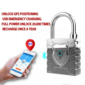 Affordable Best Fingerprint Smart Padlock, Bluetooth Connection, IP66