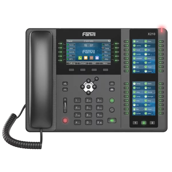 Fanvil X210 VoIP Phone high-end enterprise IP phone for medium to high call volume - Image 3