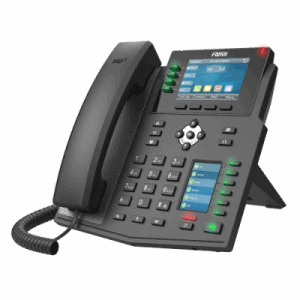 Fanvil X5U 6 line Executive Gigabit Color Display Phone,40 DSS Keys