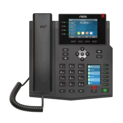 Fanvil X5U 6 line Executive Gigabit Color Display Phone,40 DSS Keys - Image 3