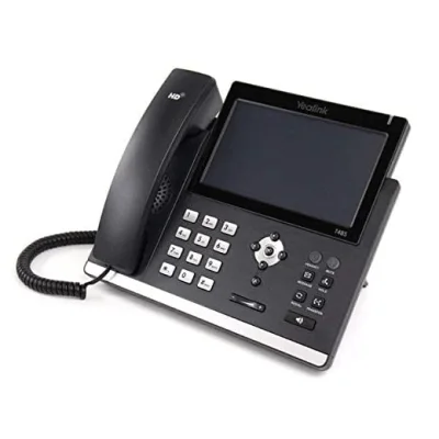 Yealink T48S IP Phone, 7-Inch Color Touch Screen Display. USB 2.0, Dual-Port Gigabit Ethernet, 802.3af PoE, Power Adapter Not Included (SIP-T48S). - Image 2