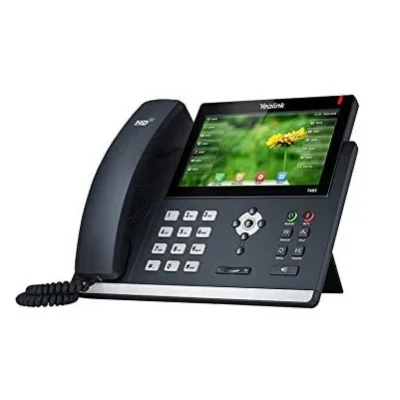 Yealink T48S IP Phone, 7-Inch Color Touch Screen Display. USB 2.0, Dual-Port Gigabit Ethernet, 802.3af PoE, Power Adapter Not Included (SIP-T48S). - Image 4
