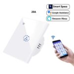 Smart Home Wifi Water Heater Switch, Smart Touch, 20A