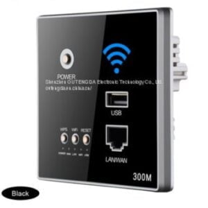 300M Wall WIFI AP Router Repeater, USB Charger , Ethernet Socket Outlet