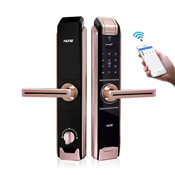 Sophisticated Smart Door Lock, Fingerprint, Wifi, etc