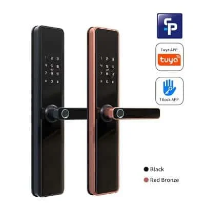 Smart Home Lock, Wifi  Fingerprint , Alexa Enabled,5-in-1 Keyless Door Entry, Long Lasting Battery, Perfect for Home and Officies - Image 2