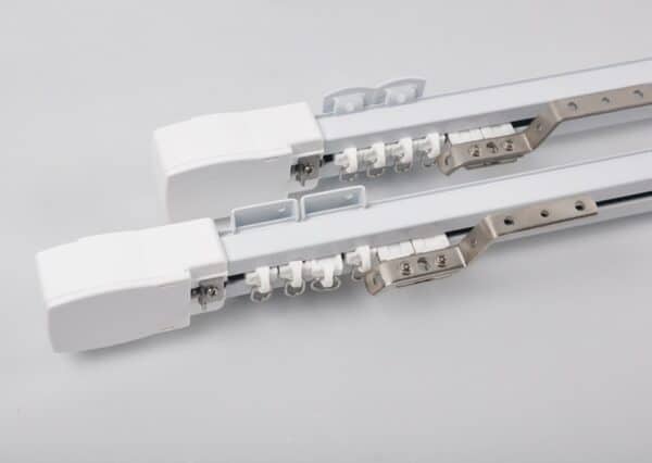 Extendable Smart Curtain Track Set  Adjustable within range 2.417-4.5m  Tuya Smart WiFi+RF curtain motor  RF 868Mhz Remote - Image 3