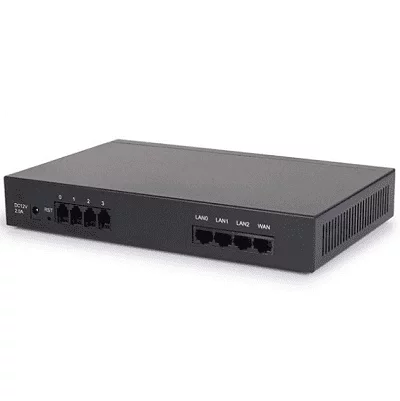 Dinstar DAG1000-4O Analog VoIP Gateway- 4FXO Ports