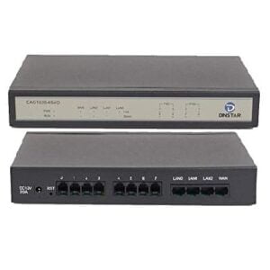 Dinstar DAG1000-4S4O Analog VoIP Gateway- 4FXS & 4FXO Ports