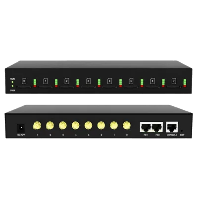 Dinstar UC2000-VE-8B 8 Port GSM VoIP Gateway