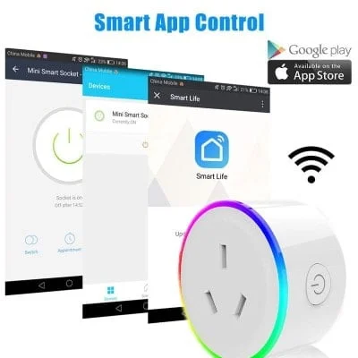 10A RGB Smart Wifi Plug Mini, Alexa Support - Image 5
