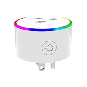 Excel Digital 10A Smart Plug Power Socket With RGB LED Light.