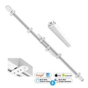 2.3m-4.0m Adjustable Range Smart Curtain Opener WiFi+BLE5. Alexa Compatible &  Google Assistant