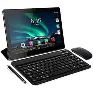 Tablet Android 10.1 inch 32GB ROM 2GB RAM Tablets 6000mAh Battery Quad Core HD Touchscreen Tablets PC Black