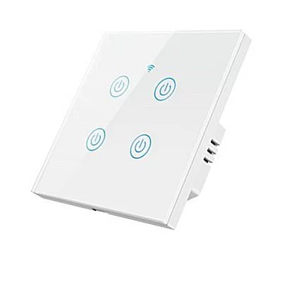 4 Gang 1Way Smart Switch Wifi Alexa Compatible
