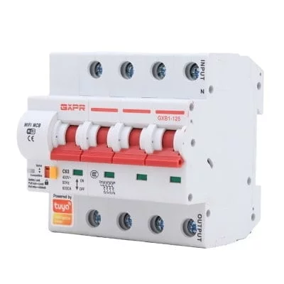 40A GXPR GXB1-125 Smart Breaker Wifi MCB 3p 40A Relay Timer Without Energy Monitor - Image 4