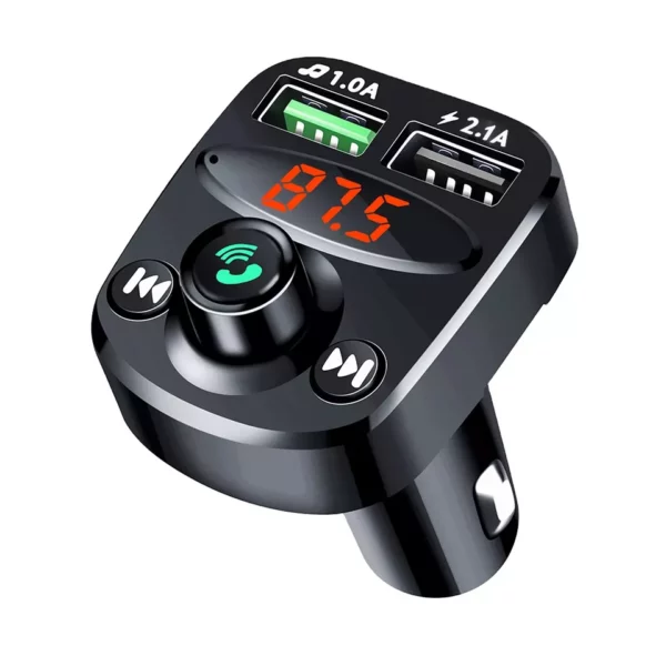 1.2-3A Charger BT Hand Free Call kit Bluetooth Wireless FM transmitter Modulator Car Mp3 Playe