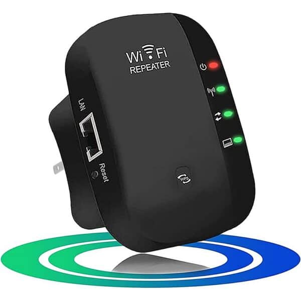 Wifi Extender Boost Your Home's Wi-Fi Signal to Eliminate Dead Zones & Extend Coverage to Every Corner of Your House
