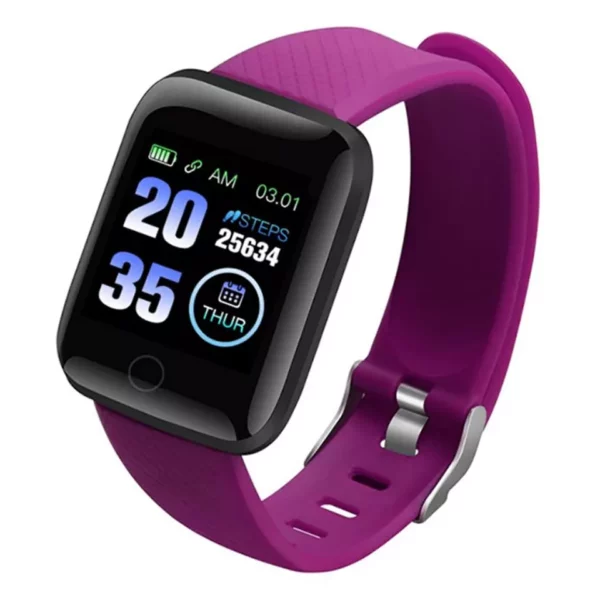 1.44 Inch Color Screen Heart Rate Blood Pressure Monitoring Sports Watches Band Waterproof