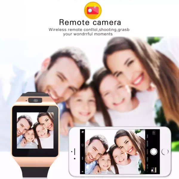 Padgene Bluetooth Smartwatch, Touchscreen Wrist Smart Phone Watch Sports Fitness Tracker with SIM SD Card Slot Camera Pedometer for Men Women Kids - Image 2