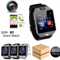 Padgene DZ09 Bluetooth Smartwatch, Touchscreen Wrist Smart Phone Watch Sports Fitness Tracker with SIM SD Card Slot Camera Pedometer for Men Women Kids