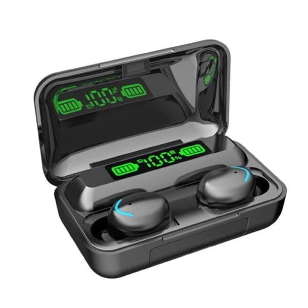 TWS Wireless Headphones BTH-F9-5 3D Stereo In-ear Sport Headset Noise Cancelling Headphones with Charging Case - Image 2