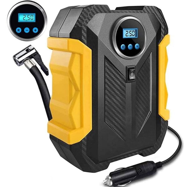 Portable 150PSI Car Compressor Digital Tire Inflator for Motorcycles and Car Tyre Air Pump