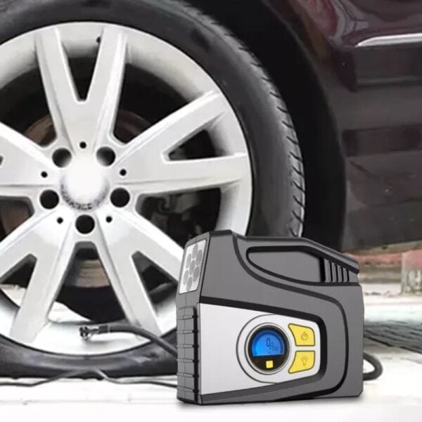 Digital Air Compressor Pump for Cars, Max Pressure150PSI, LED Light, Preset Pressure Gauge, and Long Cord - Image 3