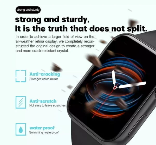 N78 Smart Watch, Smartwatch 1.75 Touchscreen -100+ Sport Modes, GPS Location Sharing, Activity Tracker, Sleep Monitor and More - Image 3