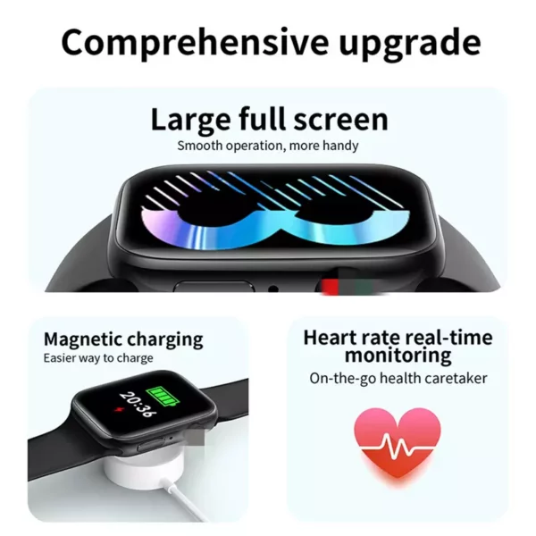 Smart Watch Series 8 T900 Pro Max L 1.92inch BT Call DIY Watch Face Sport Watch Heart Rate Bracelet Waterproof - Image 5