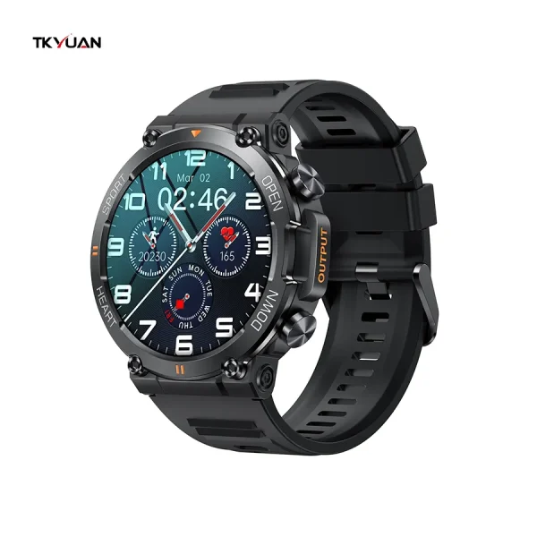 TKYUAN Smartwatch 2022 1.39 inch 390*390 IPS Screen BT Call Sport Smart Watch for Men Women - Image 3