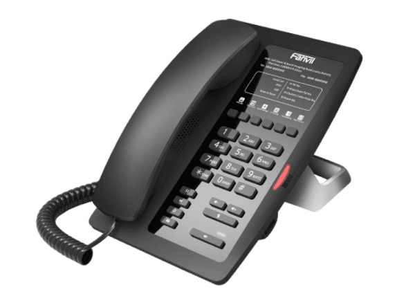 Fanvil H3 Hotel Room IP Phone: Support SIP protocol, G.722 HD codec, PoE, Programmable keys and LCD message display and Do Not Disturb - Image 2