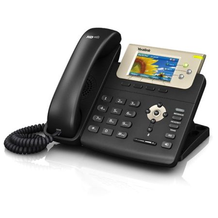 Yealink SIP-T32G 1-Handset Landline Color IP Phone with POE and 3-Inch LCD